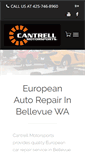 Mobile Screenshot of cantrellmotorsport.com